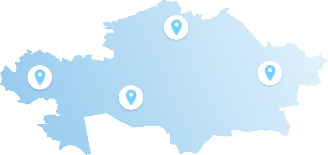 Карта Казахстана